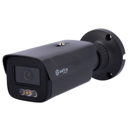 SAFIRE SMART SF-IPB380A-4I1-DL-GREY 4MP PoE IP caméra tube