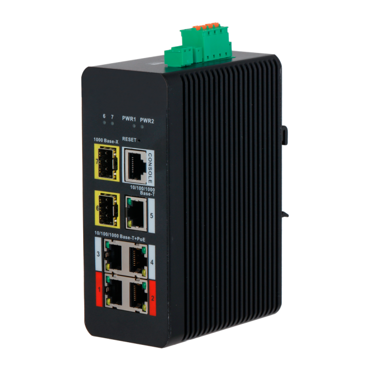 X-SECURITY XS-SWI0704HIPOE-MGF-120-DIN Switch PoE gestito 5