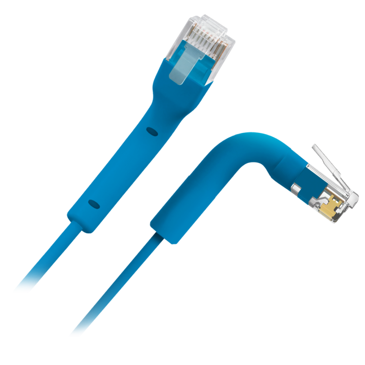 SAFIRE UTP6A-FLEX-150B Cat6a Patchkabel 150m Blau