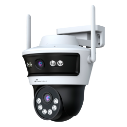 NIVIAN RETAIL NV-MOTOCAM30DUAL-W6 Cámara IP PTZ de 3MP con Wi-Fi, PoE, ONVIF, IP66, IR 20m