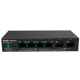 REYEE RG-ES106D-P-V2 5-Port 10/100Mbps PoE Switch