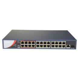 SAFIRE SF-SW2624POE-225 Managed Gigabit PoE Switch, 21 Ports, 225W