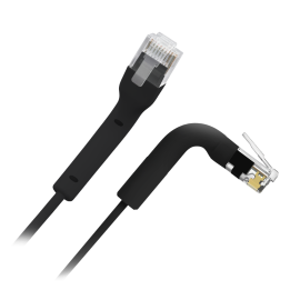 SAFIRE UTP6A-FLEX-1BK Cat6a U/UTP Patchkabel 10Gbps Schwarz