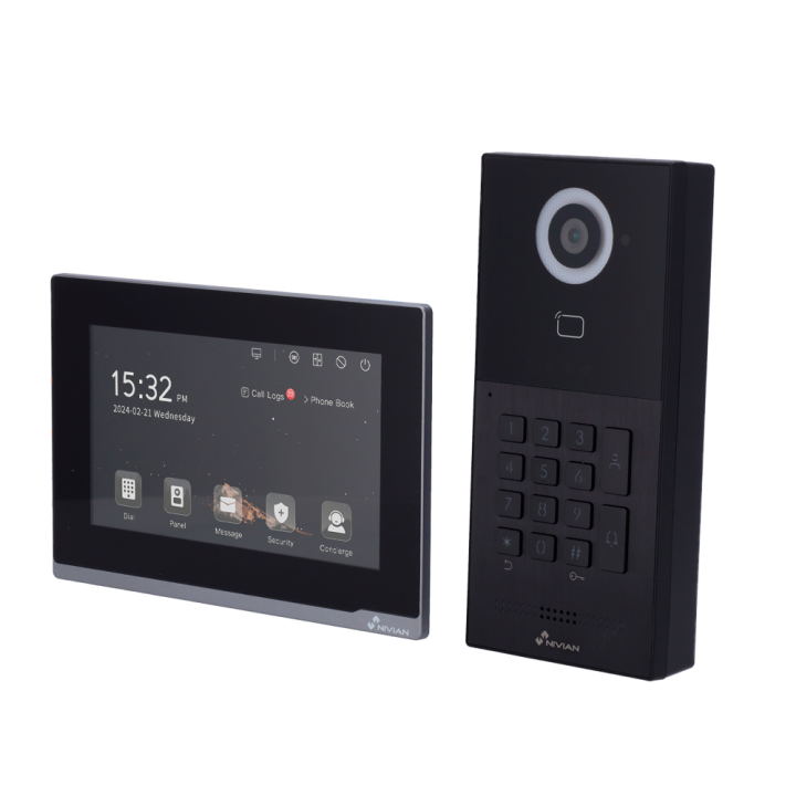 NVS-VIDEOINTERCOM-2W-KPAD NIVIAN RETAIL Interphone vidéo IP