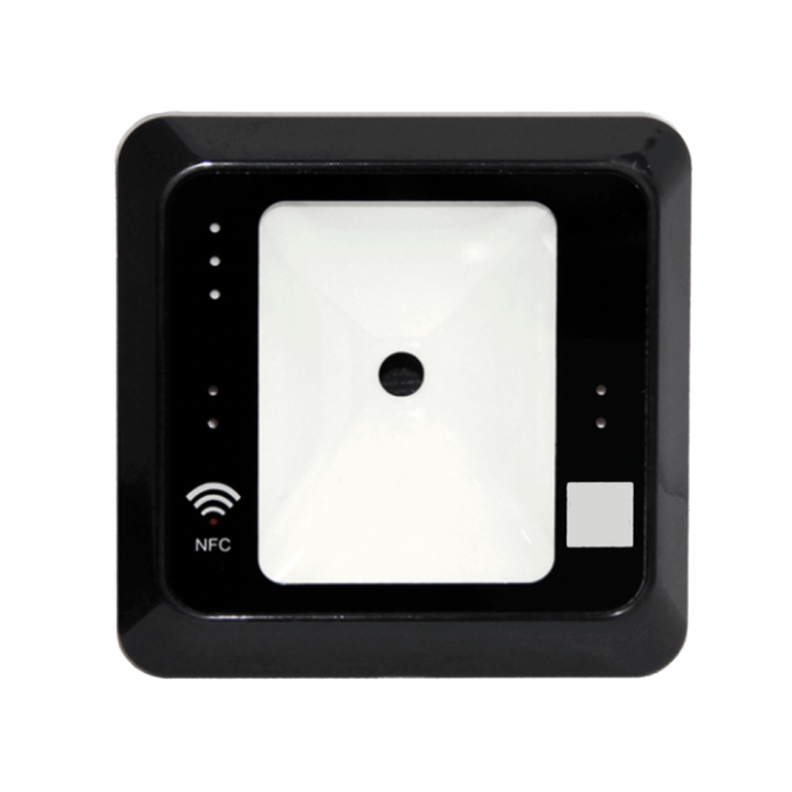 ZKTECO ZK-ACC-ER-QR50BE Proximity Reader with RS-485, RFID, Card and QR Unlock