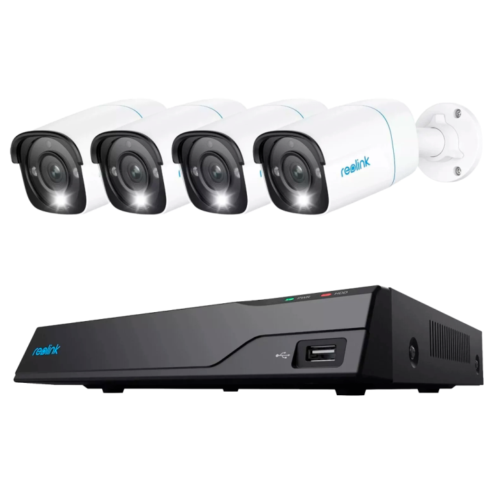 REOLINK RL-NVS8-5MB4 8-канальный NVR с 4 камерами 5MP PoE
