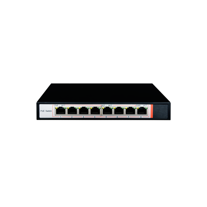 MARCA BLANCA SW0804POE-60W Switch PoE gestito 5 porte 100M
