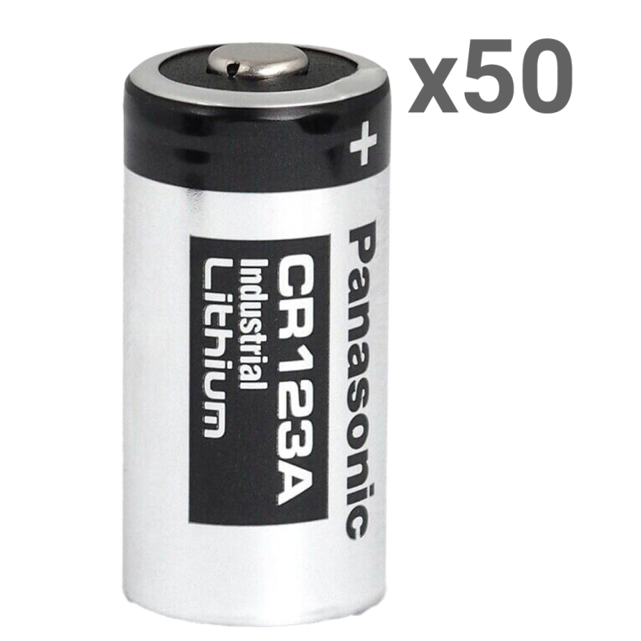 MARCA BLANCA 50XBATT-CR123A-P CR123A 3V Battery