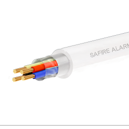 SAFIRE CA4-100-PVC-ECA-WHITE Cat6 U/UTP Kabel 100m Weiß