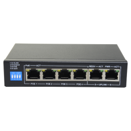 SAFIRE SF-SW0604POE-60 5-Port Managed PoE Switch 60W