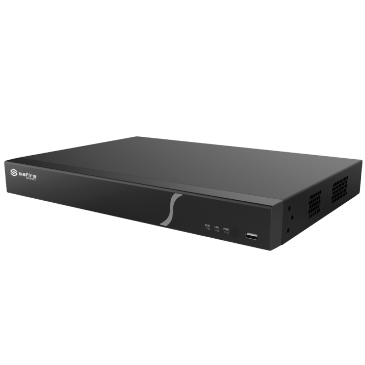 SAFIRE SMART SF-NVR8216A-A2 16-канальный PoE видеорегистратор 12 МП