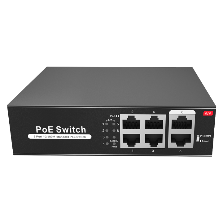 MARCA BLANCA SW0604POE-65-E 5-Port 10/100 PoE Managed Switch