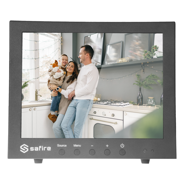SAFIRE SF-MNT10BNC-XGA monitor de video profesional 10"