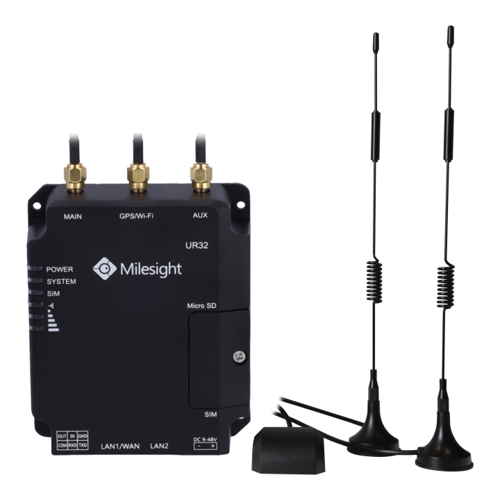Router MILESIGHT MS-UR32-L04EU-G-P 100Mbps PoE