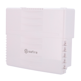 SAFIRE SF-SW1916HIPOE-HF-300-0UT Managed PoE Switch, 11 Gigabit Ports, 300W, Outdoor