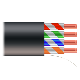 SAFIRE UTP6-500-OUTDOOR-CCA Cat6 Kabel 500 m CCA