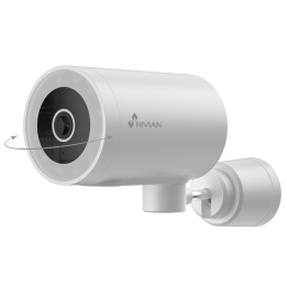 NVS-IPC-0H3-L NIVIAN RETAIL Caméra IP PTZ 4MP Wi-Fi PoE IP65