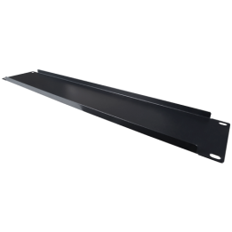 RACK-BLANK-2U 19" 2U Blank Panel Black