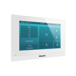 Akuvox C313N 7-дюймовый комнатный монитор Linux PoE, белый дизайн