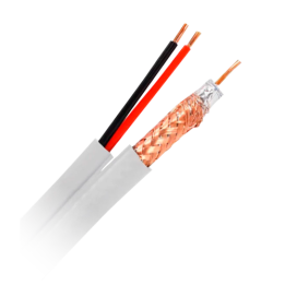 SAFIRE RG59UP-100-SIAM 75Ω Koaxialkabel 100 m CCTV