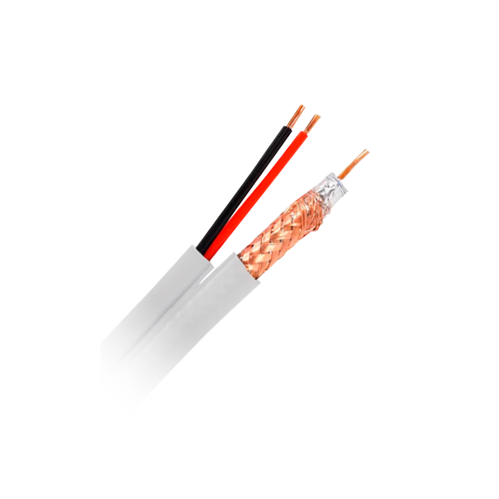 SAFIRE RG59UP-100-SIAM 75Ω Koaxialkabel 100 m CCTV