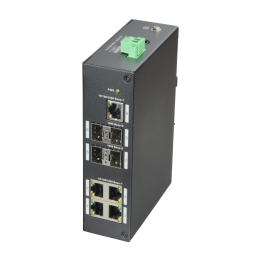 X-SECURITY XS-SW09-GF-DIN 5-Port Gigabit PoE+ Managed Switch