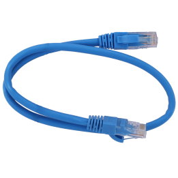 Kabel sieciowy SAFIRE UTP6-H-05B Cat6 UTP 0,5 m Niebieski