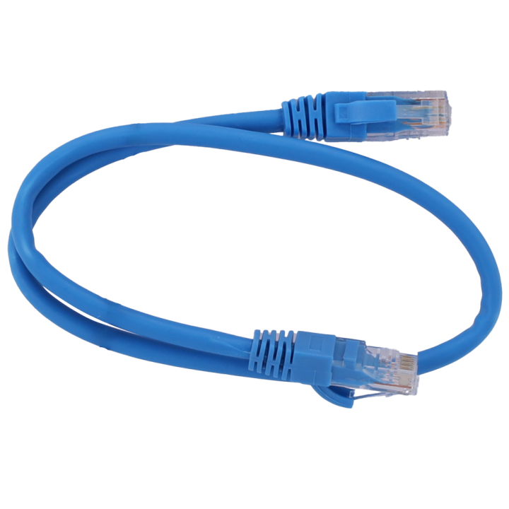 Kabel sieciowy SAFIRE UTP6-H-05B Cat6 UTP 0,5 m Niebieski