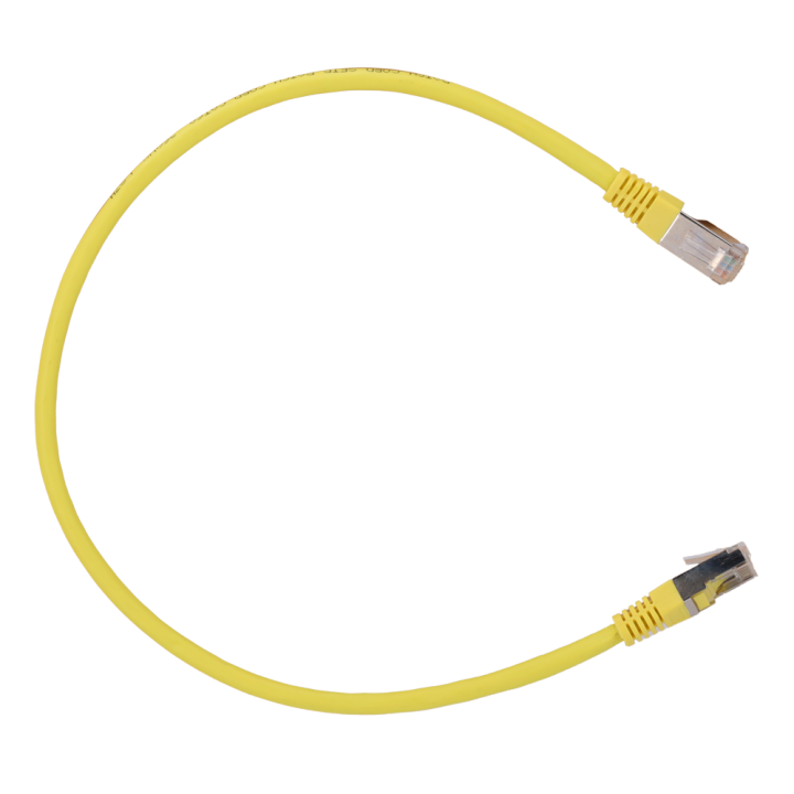 SAFIRE SFTP6A-H-03Y Cat6a S/FTP Kabeltrommel 23 AWG gelb