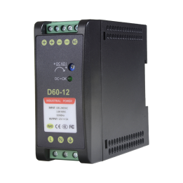 MARCA BLANCA DC12V5A-DIN DIN-rail Power Supply 12V 5A 60W