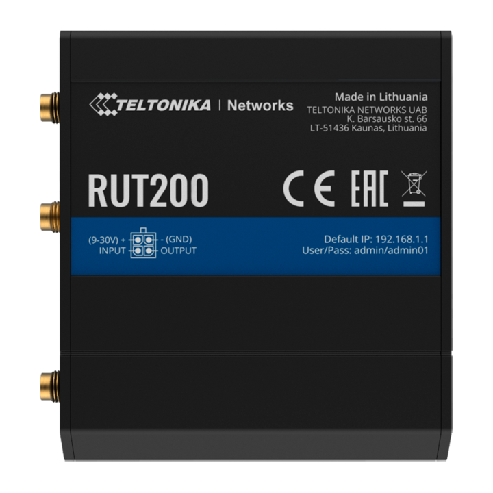 Routeur TELTONIKA TK-RUT200 100 Mbit/s Wi-Fi 4/N