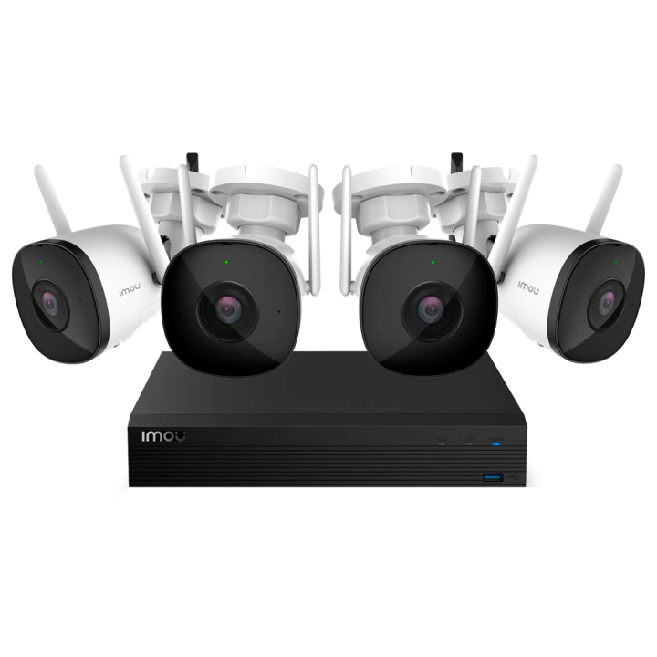 IMOU IMOU-KIT/NVR1104HS-W-S2-CE-1T/4-F22P-0280B Caméra IP