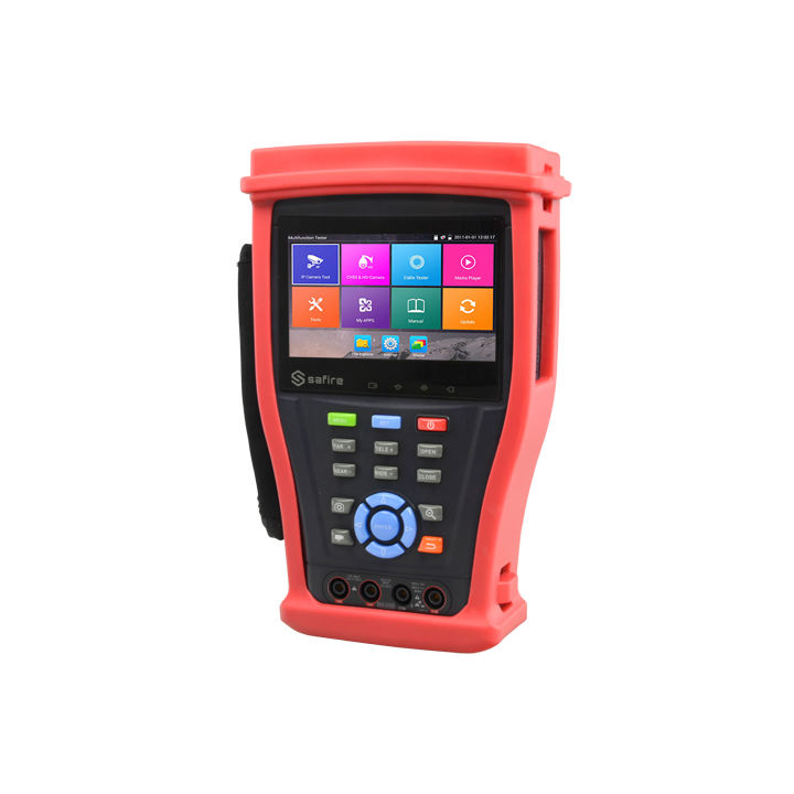 SAFIRE TESTER4-5N1-4M Cámara IP ONVIF PoE 4MP