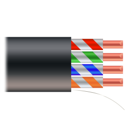 SAFIRE UTP6-500-OUTDOOR Cat6 Außenkabel 500m