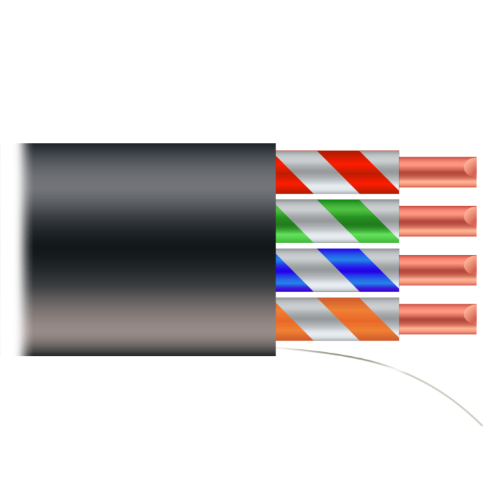 SAFIRE UTP6-500-OUTDOOR Cat6 Außenkabel 500m