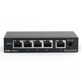 REYEE RG-ES105GD 5-Port Gigabit Unmanaged PoE Switch
