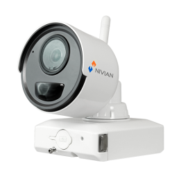 NIVIAN NV-IPB020A-2-BAT 2MP PTZ Caméra IP PoE Wi-Fi