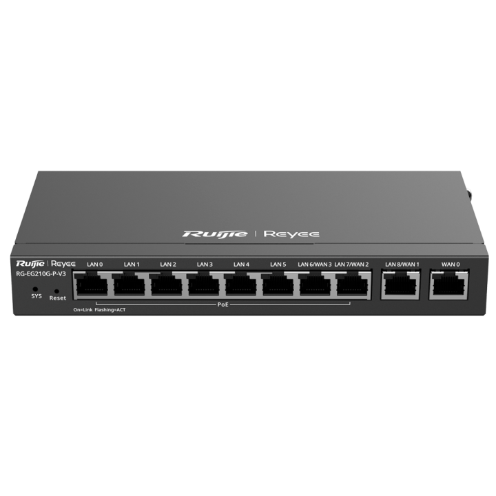 REYEE RG-EG210G-P-V3 Gigabitowy router PoE 10G