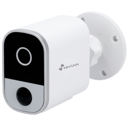 NIVIAN RETAIL NVS-IPC-03-BAT Cámara domo de velocidad PTZ 2MP 1080p Wi-Fi PoE IP65 para exteriores con visión nocturna
