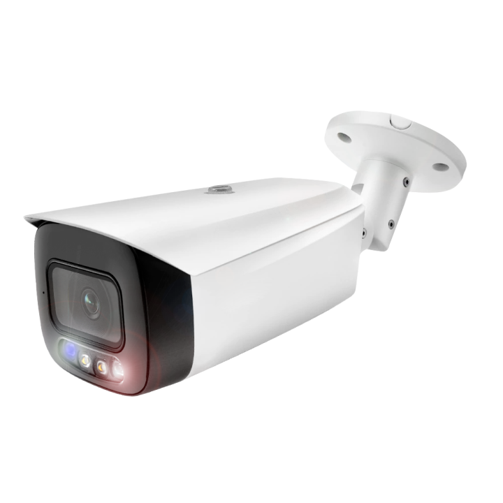 X-SECURITY XS-IPB840CWA-4US-AI Cámara IP tipo bala de 4MP con PoE, Wi-Fi, IP67, IR de 30 m, micrófono incorporado