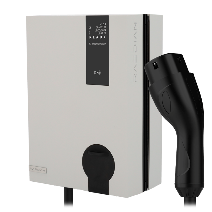 RAEDIAN RD-NEO-7-C5-WHITE chargeur EV Wi-Fi BLE RFID