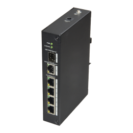 X-SECURITY XS-SW06-DIN Switch PoE Gigabit gestito 5 porte