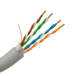 SAFIRE FTP6-305-BC-Eca Cat6 U/UTP Kabel 305m, blankes Kupfer