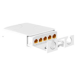 MARCA BLANCA POEXT-4GE-OUT Przedłużacz PoE 4 porty Gigabit
