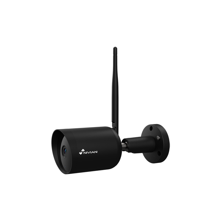 NIVIAN RETAIL NVS-IPC-01B Cámara domo IP PTZ de velocidad de 2 MP con Wi-Fi, PoE, IP65, IR de 10 m, lente de 3,0 mm