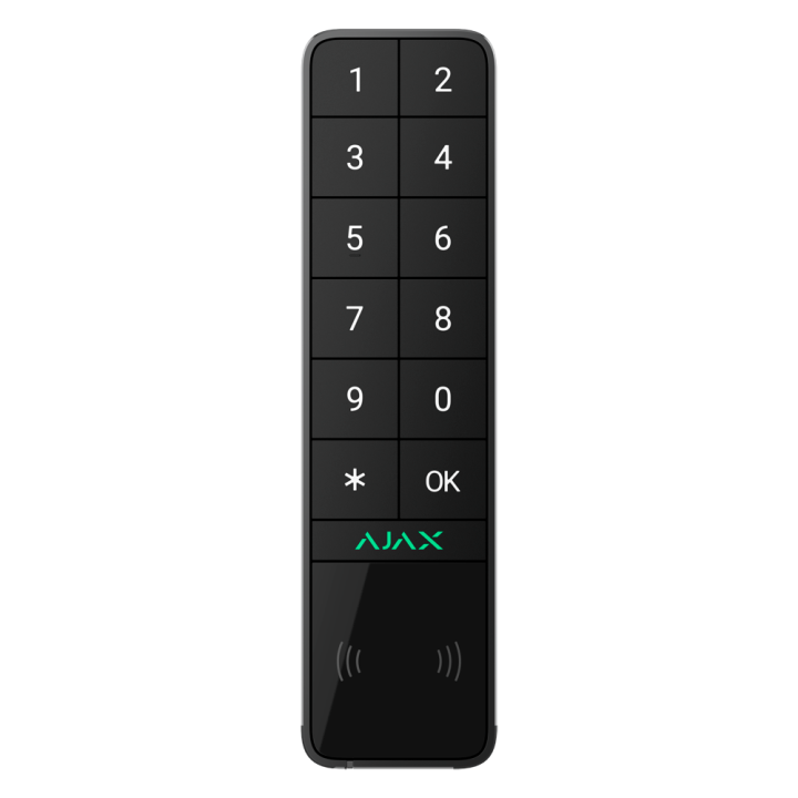 AJAX AJ-KEYPADOUTDOOR-B Klawiatura zewnętrzna IP65 Czarna