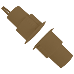 MARCA BLANCA MC-EMPC-BROWN Contact brun porte/fenêtre
