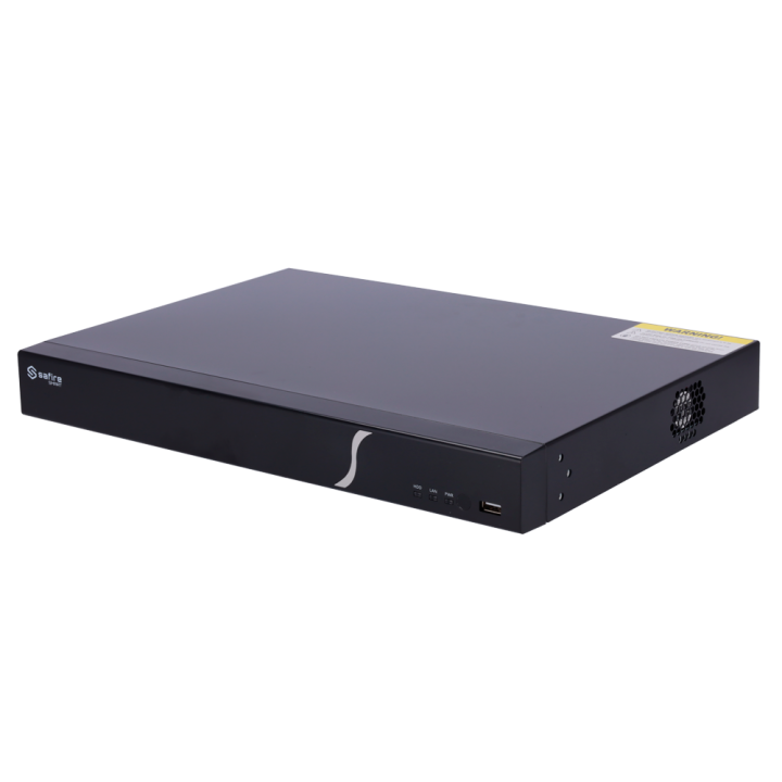 SAFIRE SMART SF-NVR6208-8P-B2 8ch PoE NVR 8MP 4K