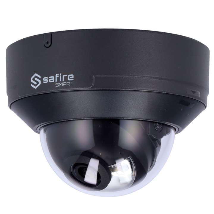 SAFIRE SMART SF-IPD040A-4I1-DL-GREY 4MP Dual-Light IP/PoE Dome Camera
