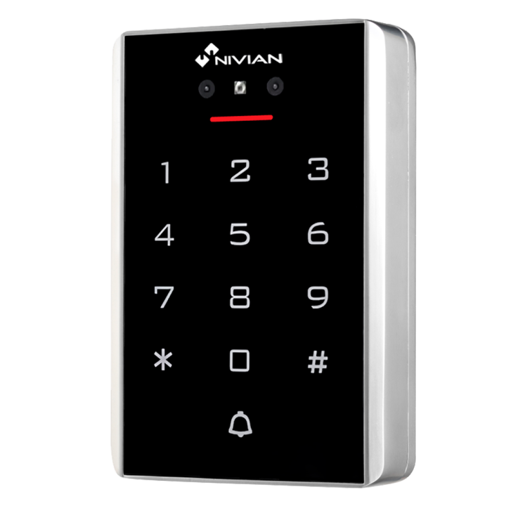 NVS-ACCESS-PIN-RFID-FACE-W NIVIAN RETAIL Access Control Keypad with RFID and Face Recognition